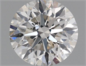 Natural Diamond 0.70 Carats, Round with Very Good Cut, I Color, I1 Clarity and Certified by GIA