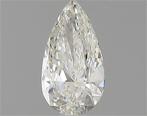 Picture of Natural Diamond 0.70 Carats, Pear with  Cut, I Color, VVS1 Clarity and Certified by GIA