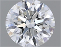 Natural Diamond 0.45 Carats, Round with Excellent Cut, H Color, VS1 Clarity and Certified by GIA