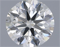 Natural Diamond 0.60 Carats, Round with Excellent Cut, I Color, SI2 Clarity and Certified by GIA