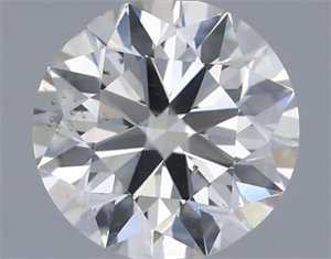 Picture of Natural Diamond 0.60 Carats, Round with Excellent Cut, I Color, SI2 Clarity and Certified by GIA