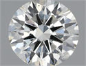 Natural Diamond 0.40 Carats, Round with Excellent Cut, I Color, SI1 Clarity and Certified by IGI