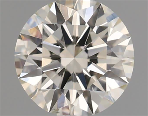 Picture of Natural Diamond 0.40 Carats, Round with Excellent Cut, I Color, VS1 Clarity and Certified by IGI