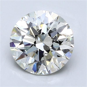 Picture of Natural Diamond 2.01 Carats, Round with Excellent Cut, J Color, VVS1 Clarity and Certified by GIA