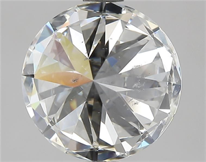 Picture of Natural Diamond 3.00 Carats, Round with Very Good Cut, I Color, SI1 Clarity and Certified by GIA