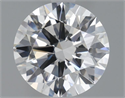 Natural Diamond 1.41 Carats, Round with Excellent Cut, E Color, IF Clarity and Certified by GIA