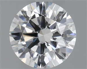 Picture of Natural Diamond 1.41 Carats, Round with Excellent Cut, E Color, IF Clarity and Certified by GIA