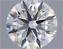 Natural Diamond 0.40 Carats, Round with Very Good Cut, G Color, IF Clarity and Certified by GIA