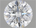 Natural Diamond 0.42 Carats, Round with Excellent Cut, I Color, VVS2 Clarity and Certified by GIA