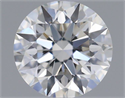 Natural Diamond 0.64 Carats, Round with Excellent Cut, H Color, SI2 Clarity and Certified by GIA