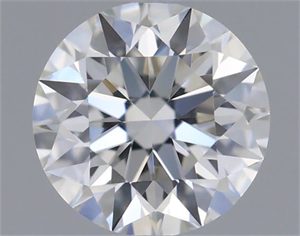 Picture of Natural Diamond 0.64 Carats, Round with Excellent Cut, H Color, SI2 Clarity and Certified by GIA