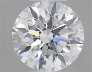 Picture of Natural Diamond 0.40 Carats, Round with Excellent Cut, F Color, VS2 Clarity and Certified by GIA