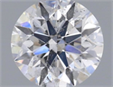 Natural Diamond 0.40 Carats, Round with Excellent Cut, E Color, I1 Clarity and Certified by IGI