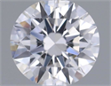 Natural Diamond 0.40 Carats, Round with Excellent Cut, H Color, VVS1 Clarity and Certified by GIA