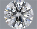 Natural Diamond 2.05 Carats, Round with Excellent Cut, I Color, IF Clarity and Certified by GIA