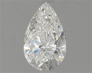 Picture of Natural Diamond 0.60 Carats, Pear with  Cut, F Color, VVS1 Clarity and Certified by GIA