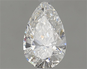 Picture of Natural Diamond 0.70 Carats, Pear with  Cut, D Color, VS2 Clarity and Certified by GIA