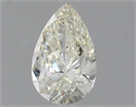 Natural Diamond 1.01 Carats, Pear with  Cut, J Color, VS2 Clarity and Certified by IGI