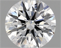 Natural Diamond 0.40 Carats, Round with Excellent Cut, E Color, VS2 Clarity and Certified by GIA