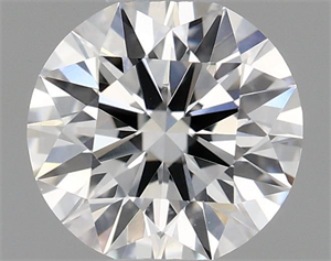 Picture of Natural Diamond 0.40 Carats, Round with Excellent Cut, E Color, VS2 Clarity and Certified by GIA