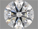 Natural Diamond 3.54 Carats, Round with Excellent Cut, I Color, VVS2 Clarity and Certified by GIA