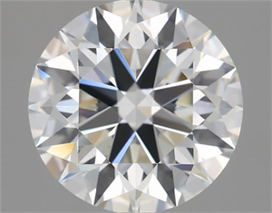 Picture of Natural Diamond 3.54 Carats, Round with Excellent Cut, I Color, VVS2 Clarity and Certified by GIA