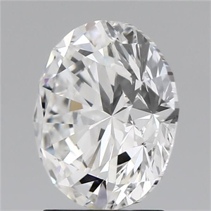 Picture of Natural Diamond 3.01 Carats, Round with Excellent Cut, E Color, VVS2 Clarity and Certified by GIA