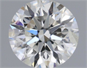 Natural Diamond 0.50 Carats, Round with Excellent Cut, I Color, I1 Clarity and Certified by GIA