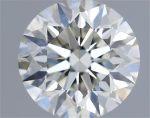 Picture of Natural Diamond 0.59 Carats, Round with Excellent Cut, J Color, VVS2 Clarity and Certified by IGI