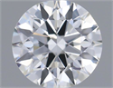 Natural Diamond 0.50 Carats, Round with Excellent Cut, H Color, SI1 Clarity and Certified by IGI