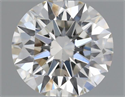 Natural Diamond 0.51 Carats, Round with Excellent Cut, I Color, VS2 Clarity and Certified by IGI