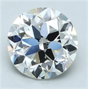 Natural Diamond 3.01 Carats, Round with Very Good Cut, E Color, VVS2 Clarity and Certified by GIA