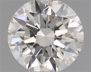 Picture of Natural Diamond 0.40 Carats, Round with Excellent Cut, H Color, VVS2 Clarity and Certified by GIA