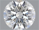 Natural Diamond 0.40 Carats, Round with Excellent Cut, H Color, VS2 Clarity and Certified by GIA