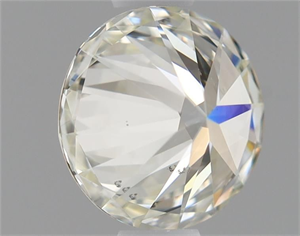 Picture of Natural Diamond 0.60 Carats, Round with Excellent Cut, K Color, VS2 Clarity and Certified by GIA