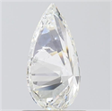 Natural Diamond 1.00 Carats, Pear with  Cut, G Color, SI2 Clarity and Certified by IGI