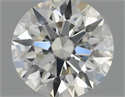 Natural Diamond 0.45 Carats, Round with Excellent Cut, K Color, VVS1 Clarity and Certified by GIA