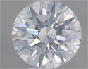 Natural Diamond 0.50 Carats, Round with Excellent Cut, F Color, I1 Clarity and Certified by GIA