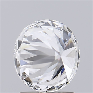 Picture of Natural Diamond 1.44 Carats, Round with Excellent Cut, D Color, FL Clarity and Certified by GIA