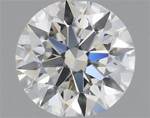 Picture of Natural Diamond 0.50 Carats, Round with Excellent Cut, J Color, VS1 Clarity and Certified by GIA