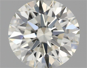 Picture of Natural Diamond 0.50 Carats, Round with Excellent Cut, K Color, VS1 Clarity and Certified by GIA