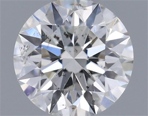 Picture of Natural Diamond 0.40 Carats, Round with Excellent Cut, F Color, SI2 Clarity and Certified by GIA