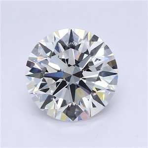 Picture of Natural Diamond 2.01 Carats, Round with Excellent Cut, F Color, VS2 Clarity and Certified by GIA