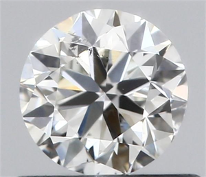 Picture of Natural Diamond 0.50 Carats, Round with Very Good Cut, J Color, SI1 Clarity and Certified by GIA