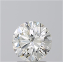 Natural Diamond 2.01 Carats, Round with Excellent Cut, H Color, VS1 Clarity and Certified by GIA