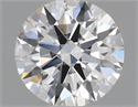 Natural Diamond 0.44 Carats, Round with Excellent Cut, G Color, VS2 Clarity and Certified by GIA