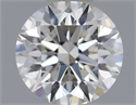 Natural Diamond 0.40 Carats, Round with Excellent Cut, K Color, VVS1 Clarity and Certified by GIA