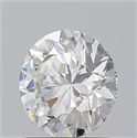 Natural Diamond 1.51 Carats, Round with Excellent Cut, H Color, SI1 Clarity and Certified by GIA