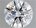 Natural Diamond 0.43 Carats, Round with Excellent Cut, E Color, I1 Clarity and Certified by GIA