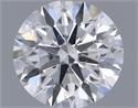 Natural Diamond 0.41 Carats, Round with Excellent Cut, E Color, SI2 Clarity and Certified by IGI